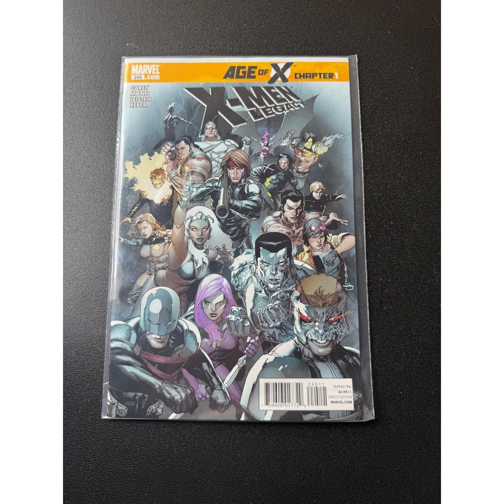 Marvel X-Men Legacy 245 Age of X Chapter 1 Carey Mann 2011 Modern Age Comic Book